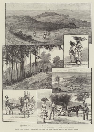 À travers deux océans, Barbade - Melton Prior